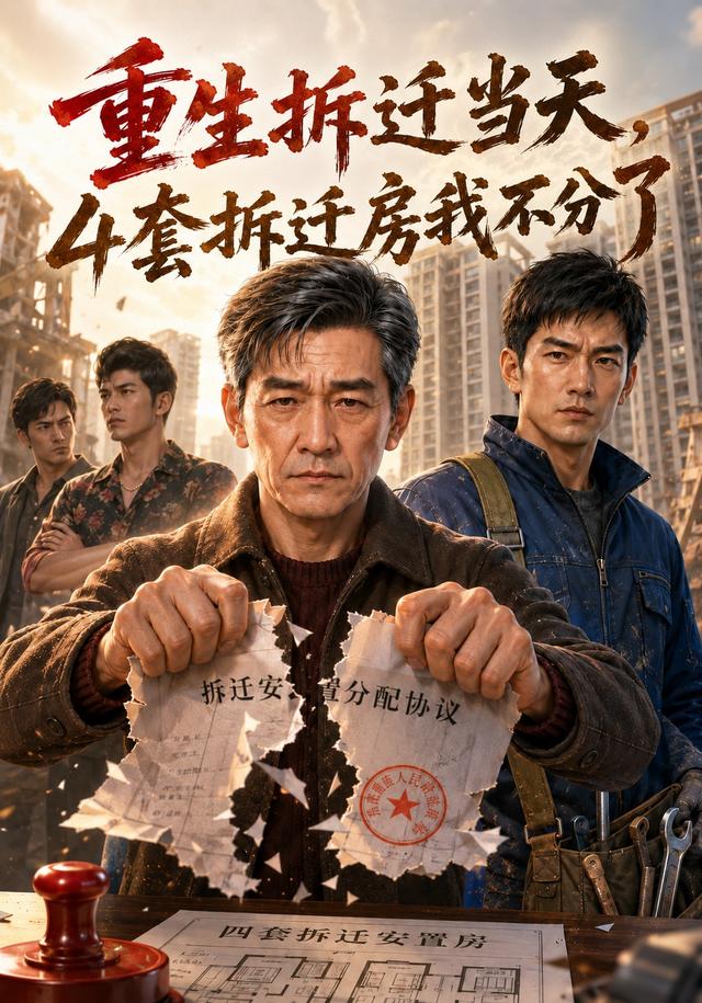 重生拆迁当天，4套拆迁房我不分了