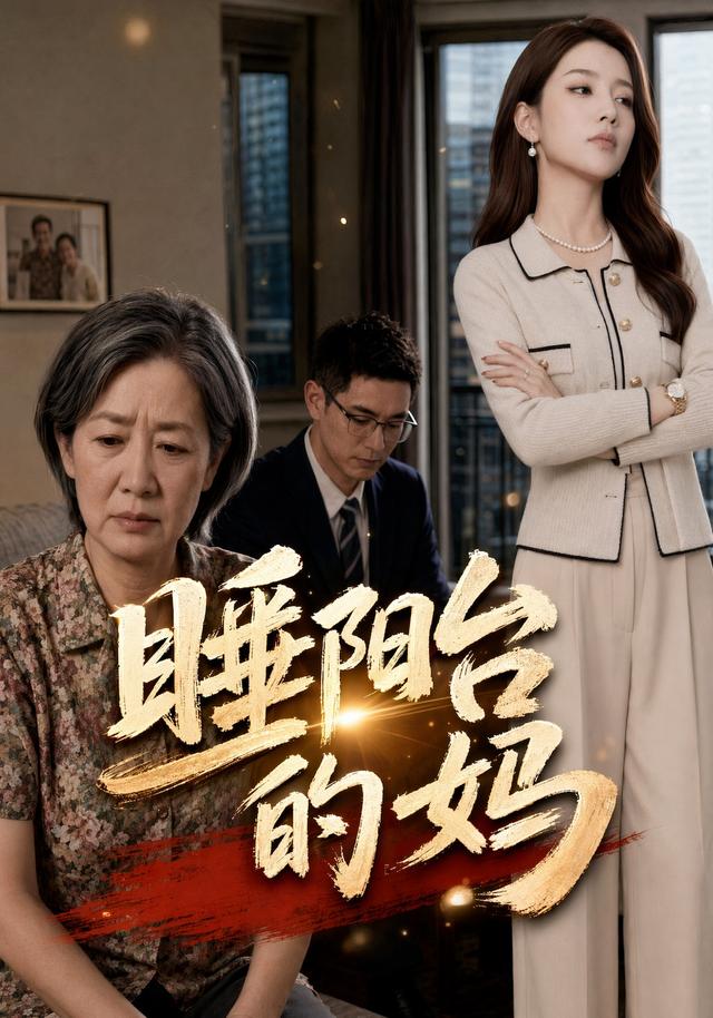 睡阳台的妈