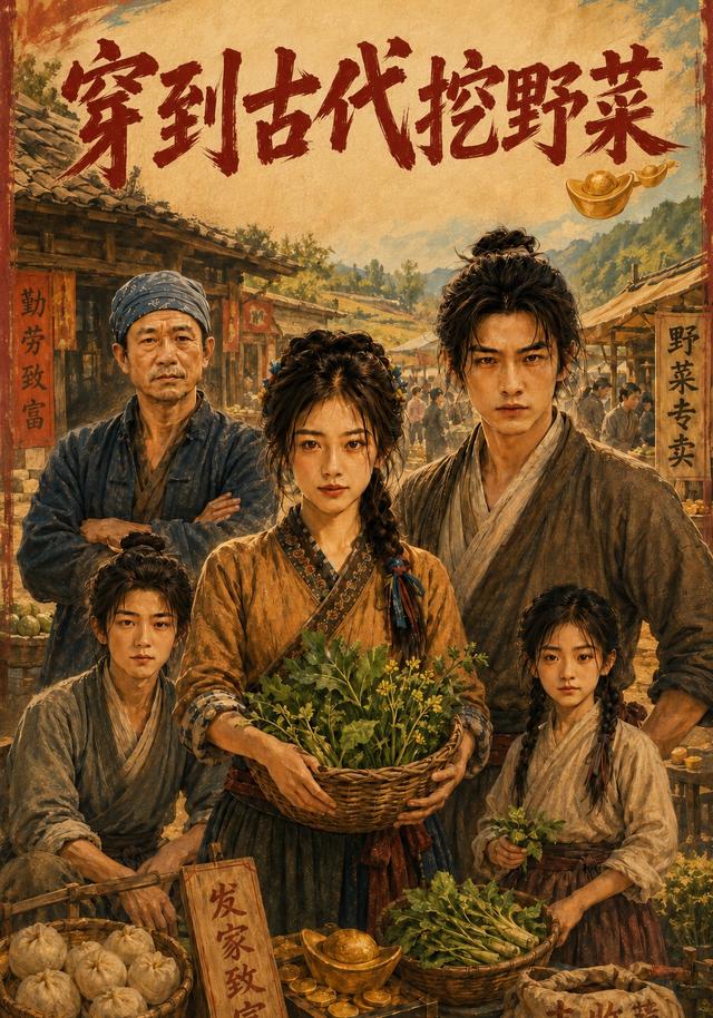 穿到古代挖野菜