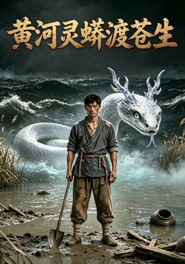 黄河灵蟒渡苍生