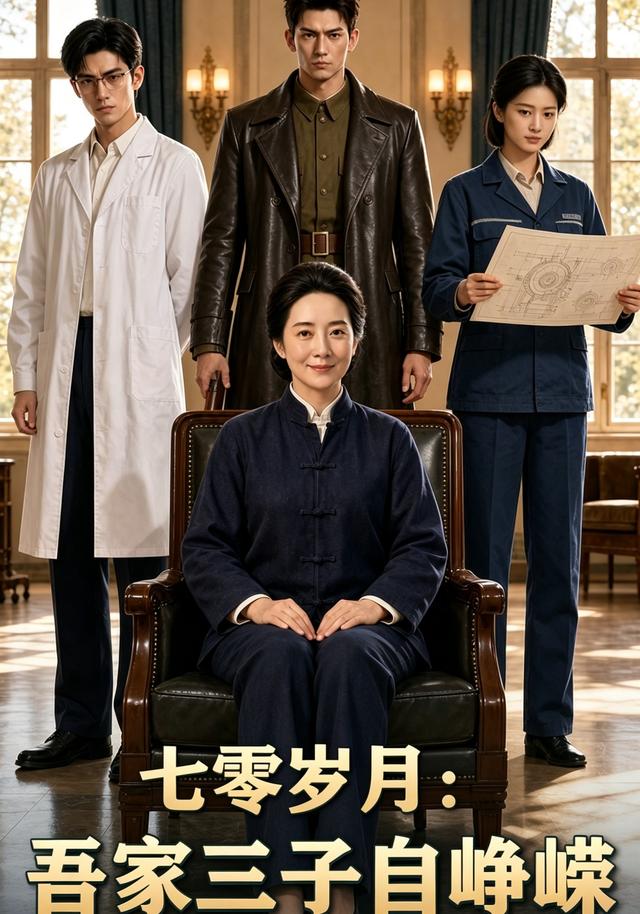 七零岁月：吾家三子自峥嵘 cover