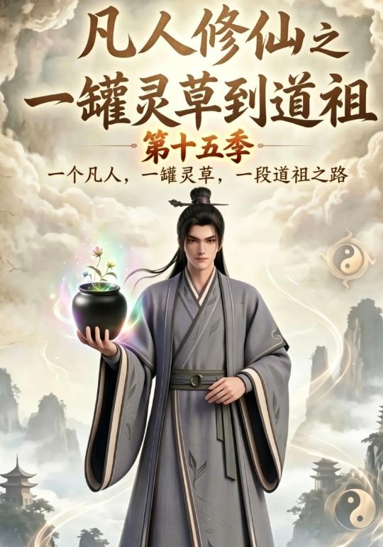 凡人修仙之一罐灵草到道祖第十五季 cover