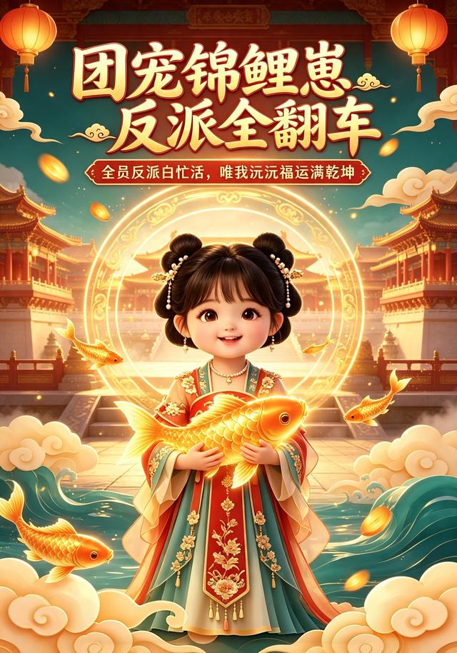 团宠锦鲤崽，反派全翻车