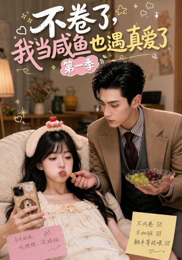 不卷了，我当咸鱼也遇真爱了第一季 cover