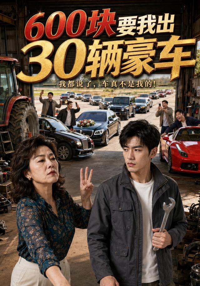 600块要我出30辆豪车