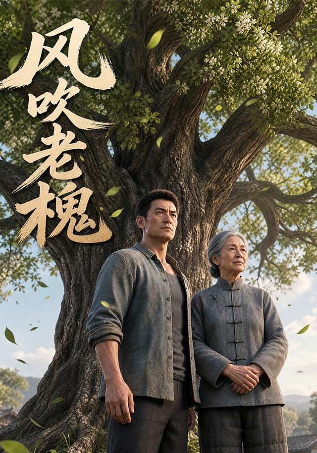 风吹老槐
