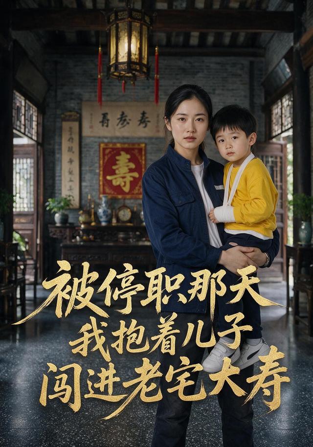 《被停职那天我抱着儿子闯进老宅大寿》作品海报