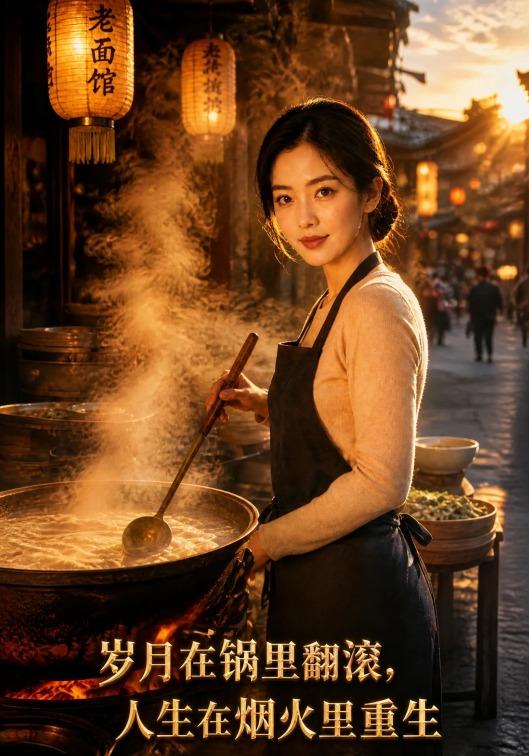 岁月在锅里翻滚，人生在烟火里重生