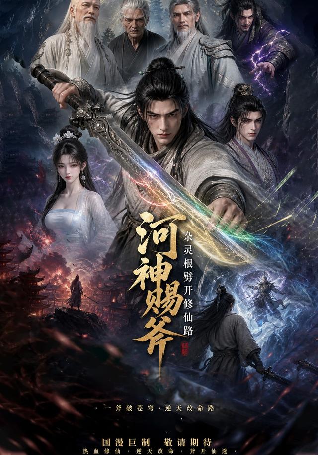 河神赐斧，杂灵根劈开修仙路 cover