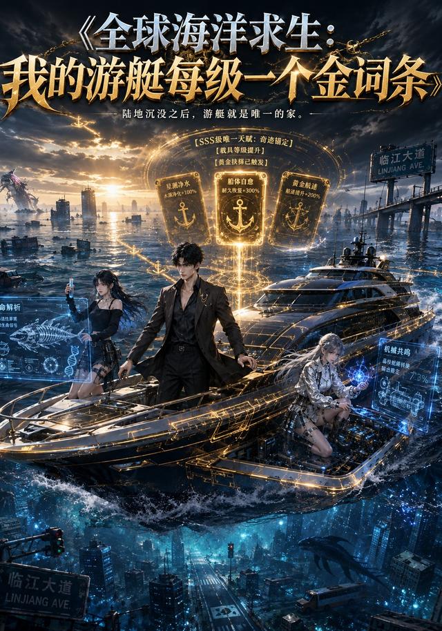 全球海洋求生：我的游艇每级一个金词条 cover