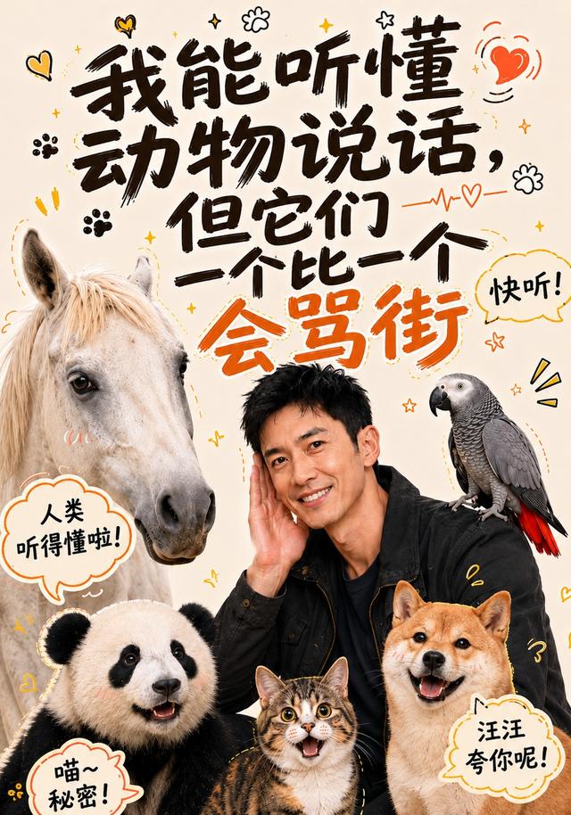 我能听懂动物说话，但它们一个比一个会骂街