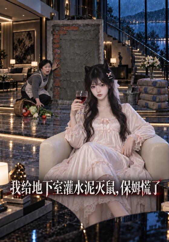 我给地下室灌水泥灭鼠，保姆慌了