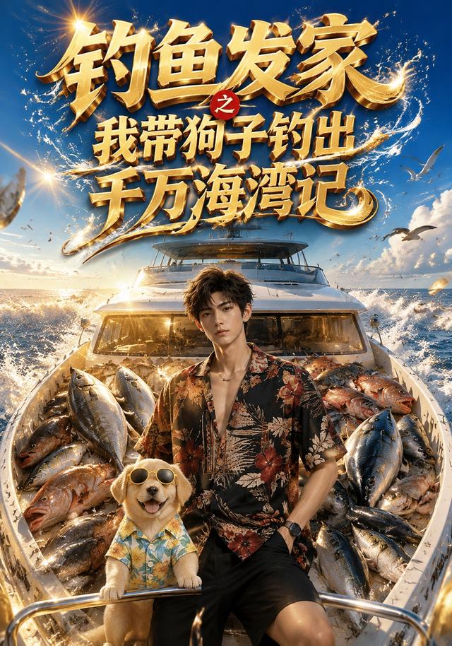 钓鱼发家之我带狗子钓出千万海湾记 cover