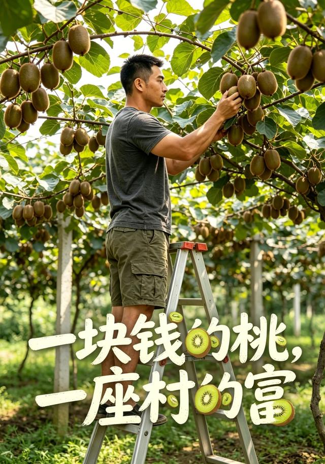 一块钱的桃，一座村的富