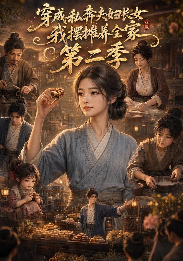 穿成私奔夫妇长女，我摆摊养全家第二季