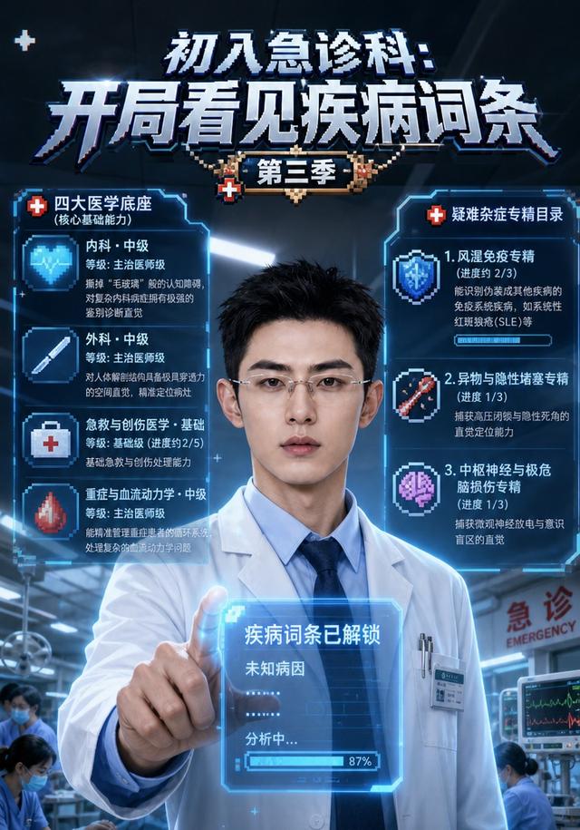 初入急诊科：开局看见疾病词条第三季