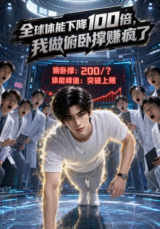 全球体能下降100倍，我做俯卧撑赚疯了 cover