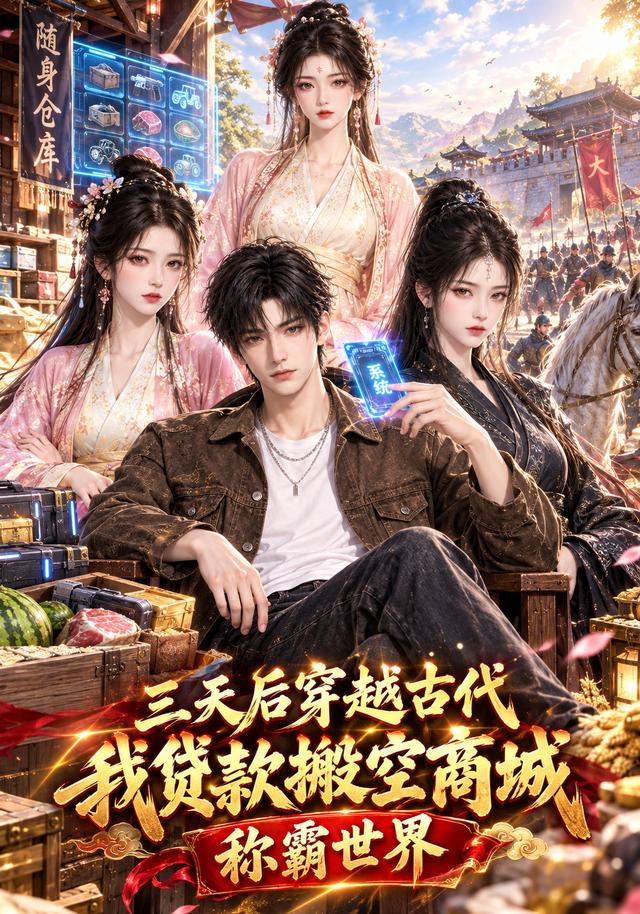 三天后穿越古代，我贷款搬空商城称霸世界
