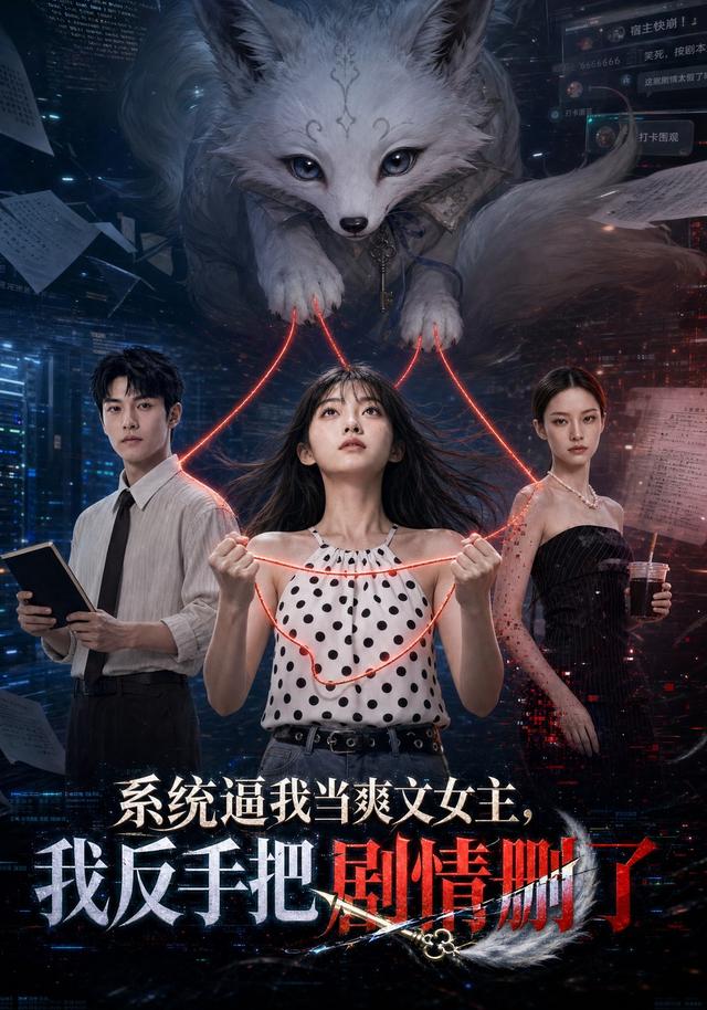 系统逼我当爽文女主，我反手把剧情删了 cover