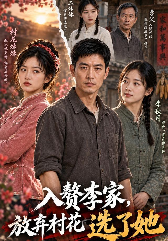 入赘李家，放弃村花选了她 cover