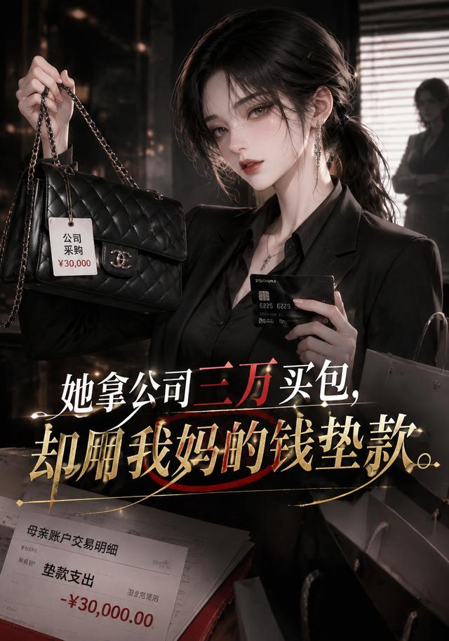 她拿公司三万买包，却用我妈的钱垫款