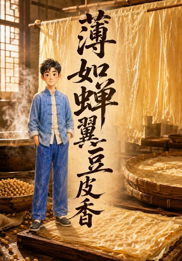 薄如蝉翼豆皮香