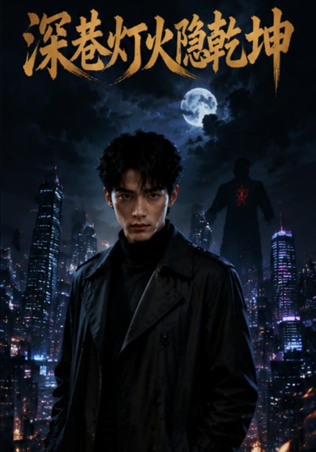 深巷灯火隐乾坤