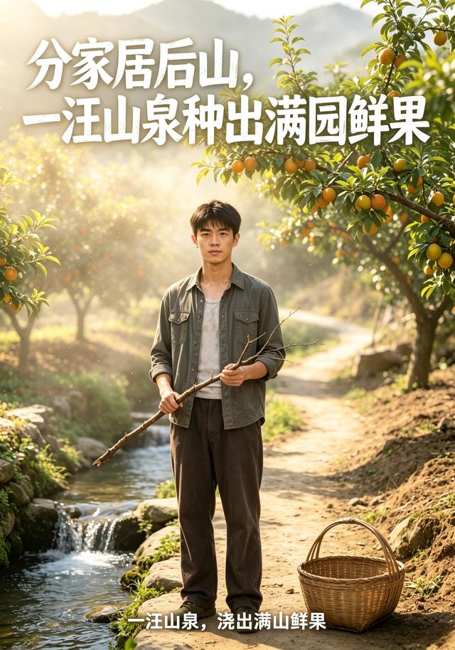 分家居后山，一汪山泉种出满园鲜果 cover