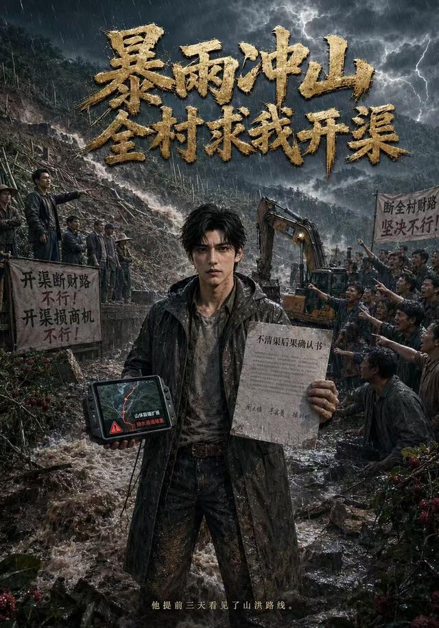 暴雨冲山，全村求我开渠 cover