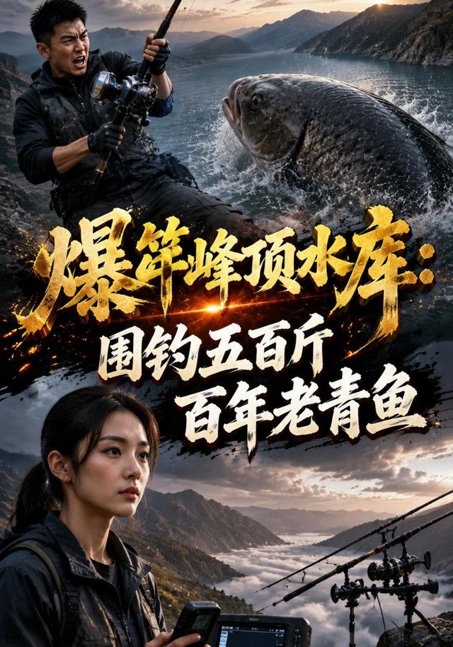 爆竿峰顶水库：围钓五百斤百年老青鱼