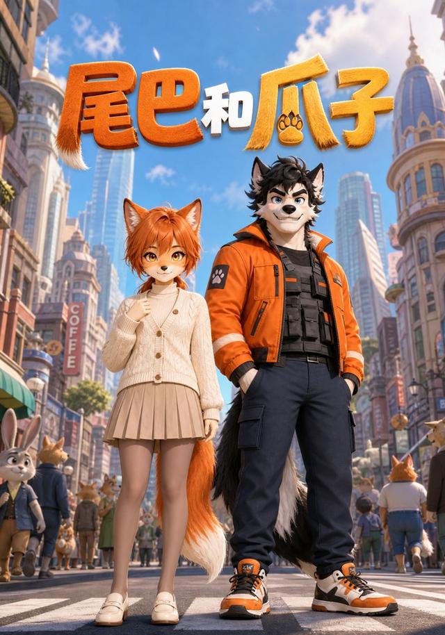 尾巴和爪子