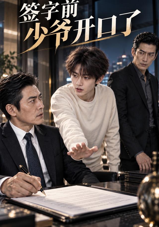 签字前少爷开口了 cover