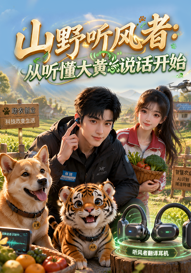 山野听风者：从听懂大黄说话开始 cover