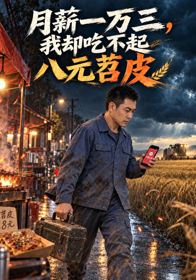 月薪一万三，我却吃不起八元苕皮 cover