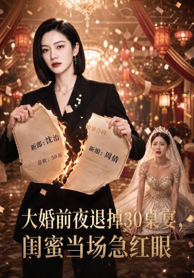 大婚前夜退掉30桌宴，闺蜜当场急红眼