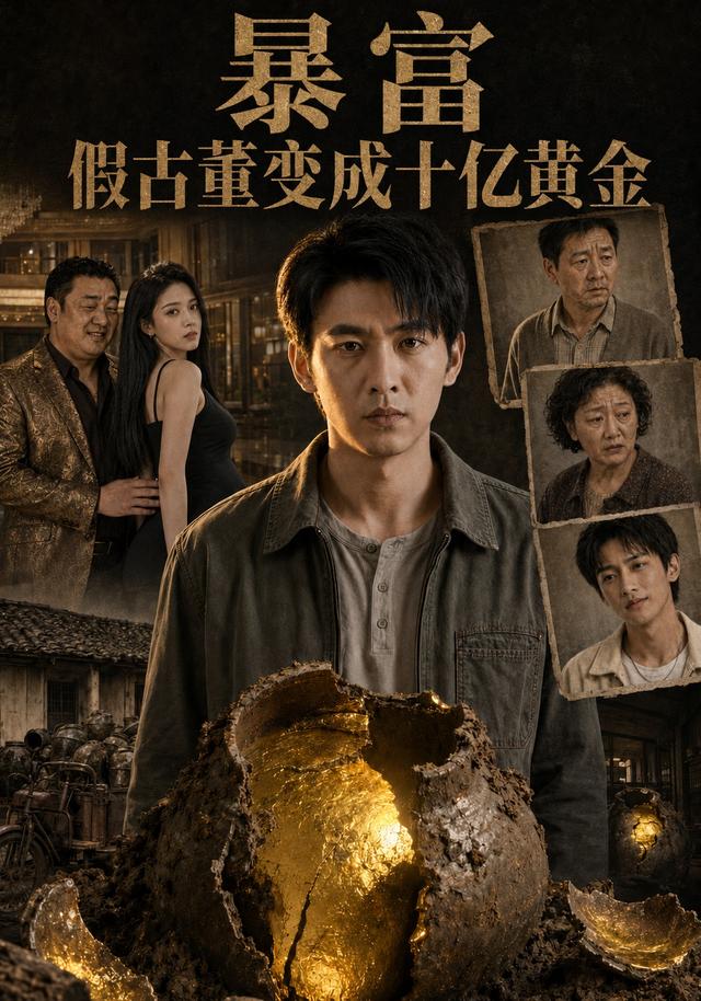 暴富：假古董变成十亿黄金 cover