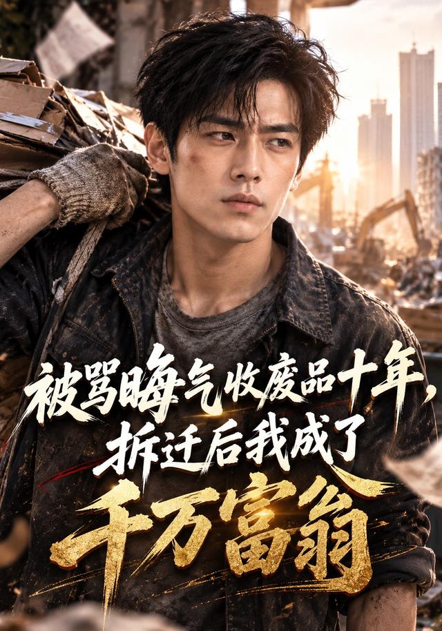 被骂晦气收废品十年，拆迁后我成了千万富翁 cover
