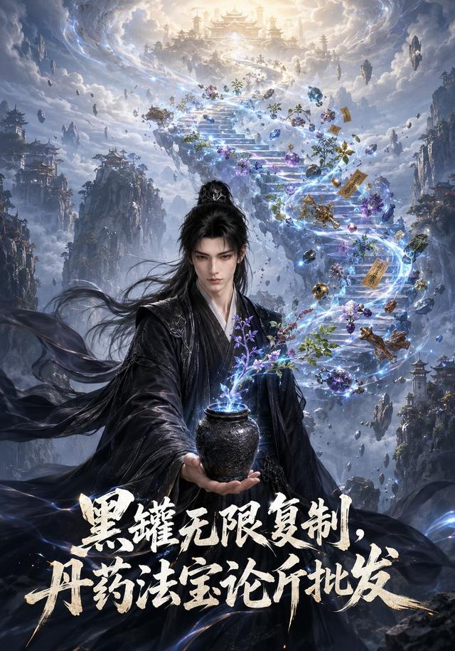 黑罐无限复制，丹药法宝论斤批发