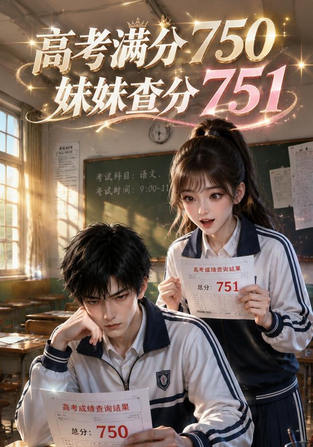 高考满分750妹妹查分751