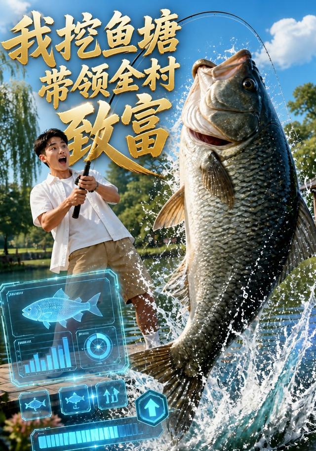 我挖鱼塘带领全村致富