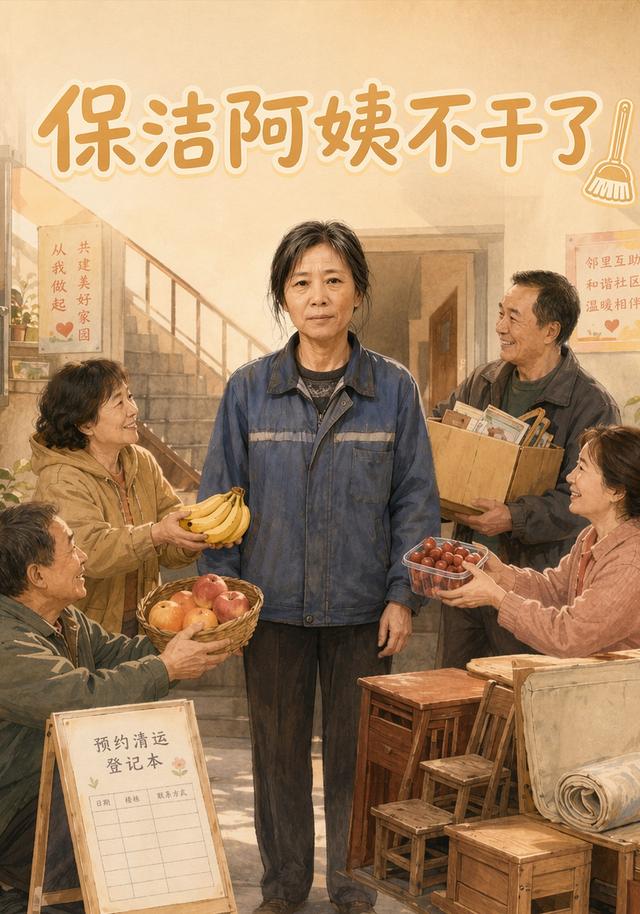 保洁阿姨不干了封面