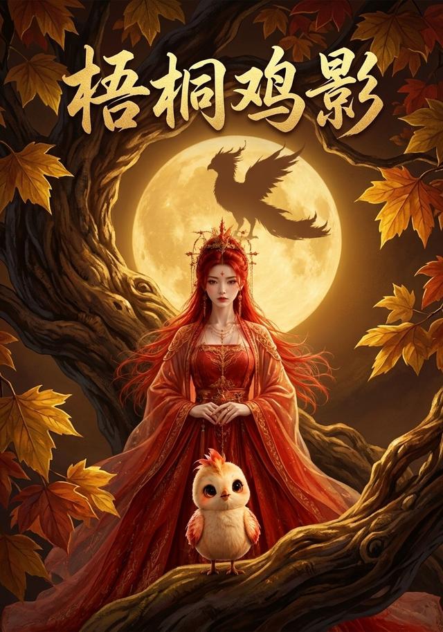 梧桐鸡影
