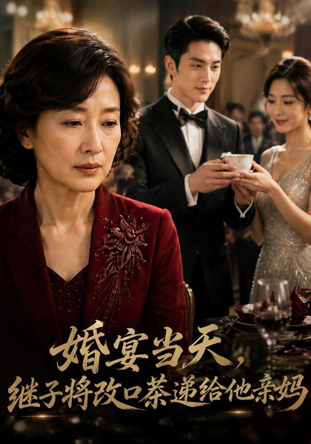 婚宴当天，继子将改口茶递给他亲妈