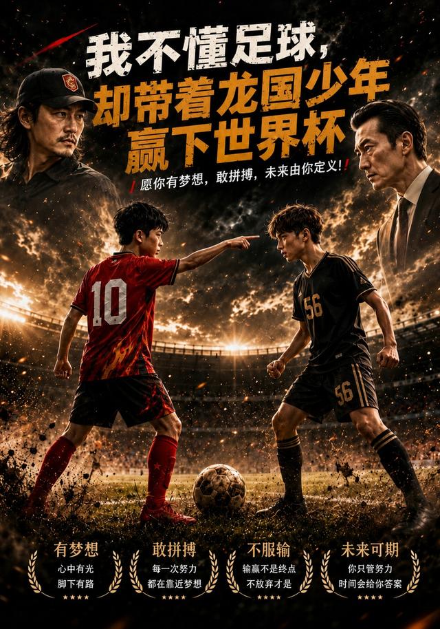 我不懂足球，却带着龙国少年赢下世界杯