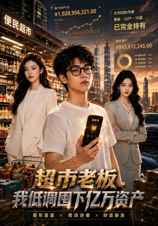 超市老板：我低调囤下亿万资产 cover