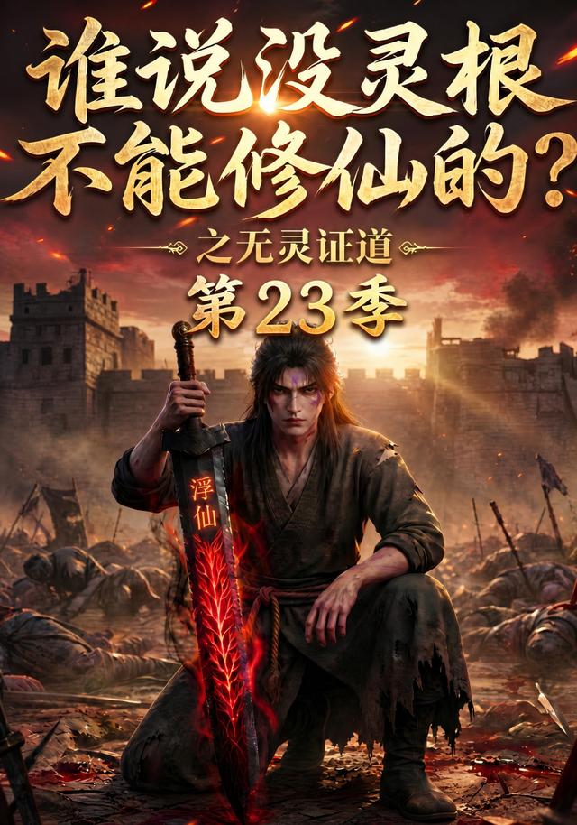 谁说没灵根不能修仙的？之无灵证道第23季封面