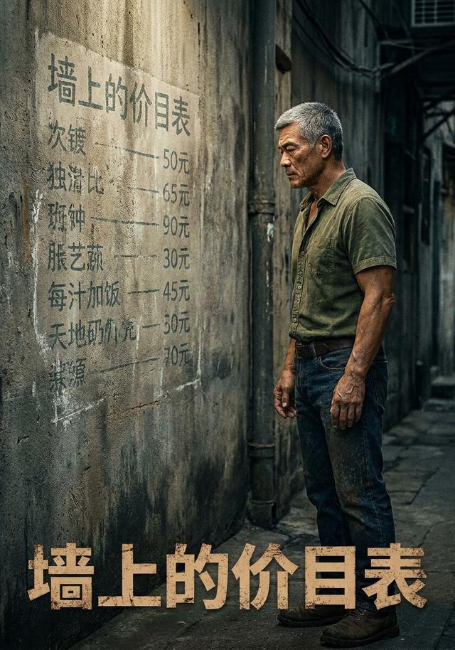 墙上的价目表 cover