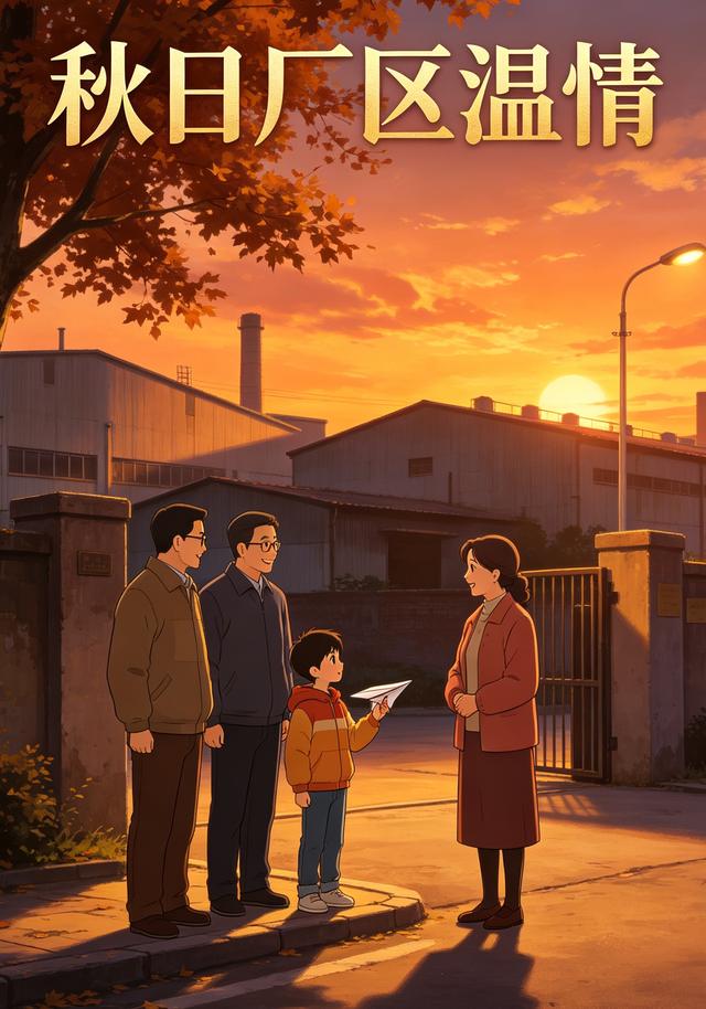 秋日厂区温情