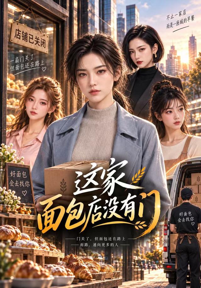 这家面包店没有门