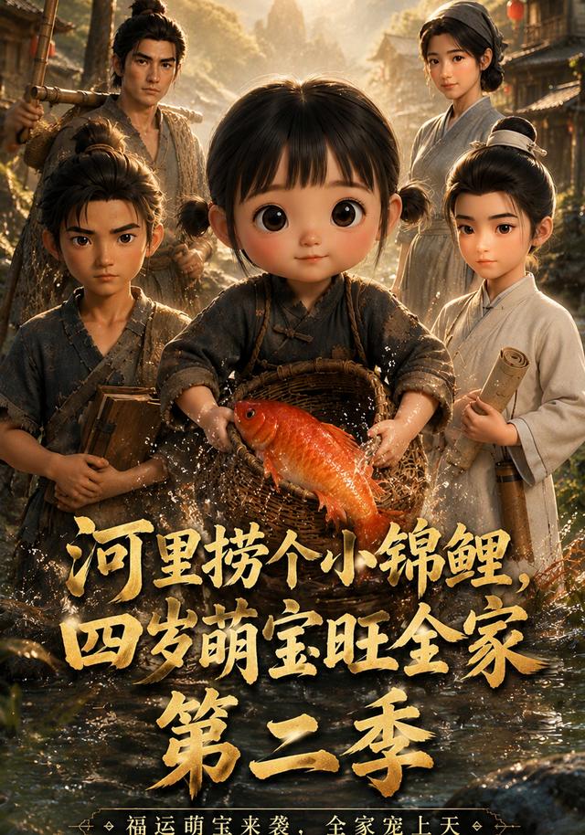 河里捞个小锦鲤，四岁萌宝旺全家第二季